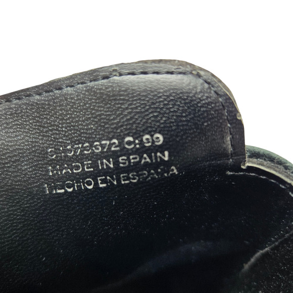 MNG Mango Boots Size 38 Black Bootie Military - Picture 9 of 10